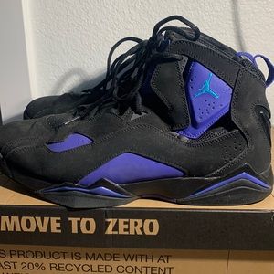 Jordan True Flight BG Black Sport Fuchsia